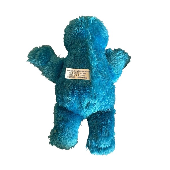 Blue Cookie Monster Plush Toy - Picture 2 of 4